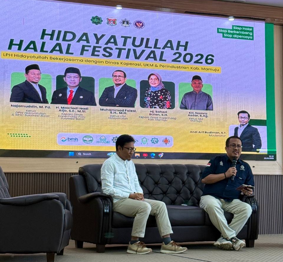 Hidayatullah Halal Festival Mamuju Dorong Kesadaran Sertifikasi Halal bagi Masyarakat dan Pelaku Usaha