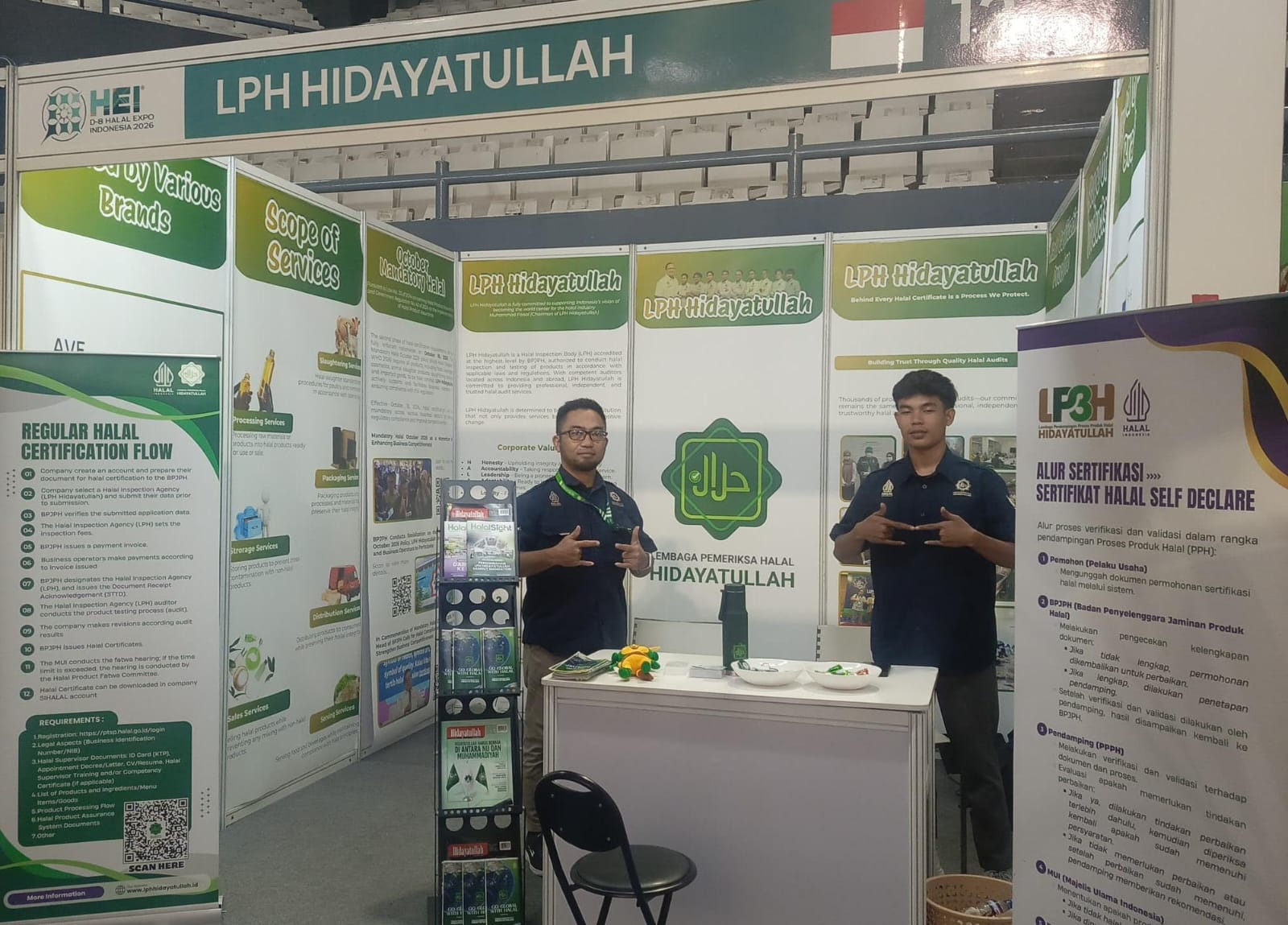 LPH Hidayatullah Ramaikan Halal Expo Indo 2026, Booth No.12 Jadi Pusat Informasi Layanan Sertifikasi Halal