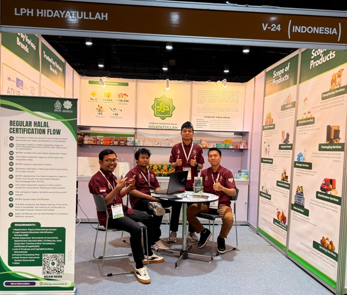 Mega Halal Bangkok 2026 Resmi Dibuka, LPH Hidayatullah Siap Layani Pengunjung di Booth V-24