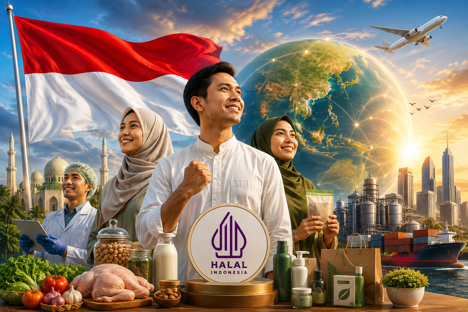 Merdeka dengan Produk Halal, Dorong Indonesia Jadi Kekuatan Industri Halal Dunia