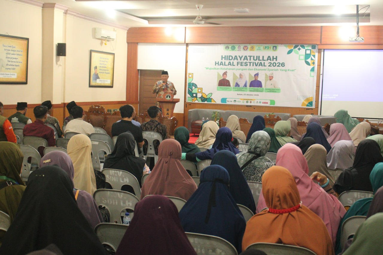 Hidayatullah Halal Festival 2026 Dorong Ketahanan Pangan dan Penguatan Ekonomi Syariah di Batam