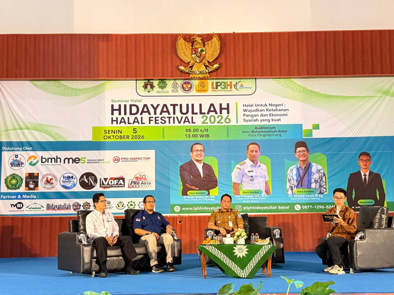 Seminar Halal Hidayatullah 2026 di Pangkalpinang Perkuat Sinergi Mewujudkan Ekosistem Halal dan Ekonomi Syariah